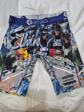 Men's ethika El Fuego Boxer Briefs Size Medium